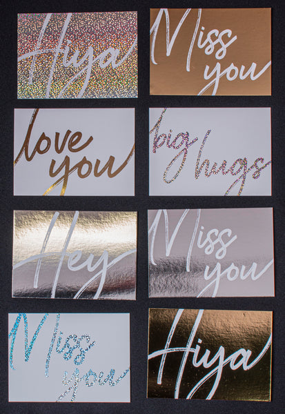 Foiled Postcard Prints
